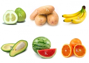 Продукты в которых содержиться калий